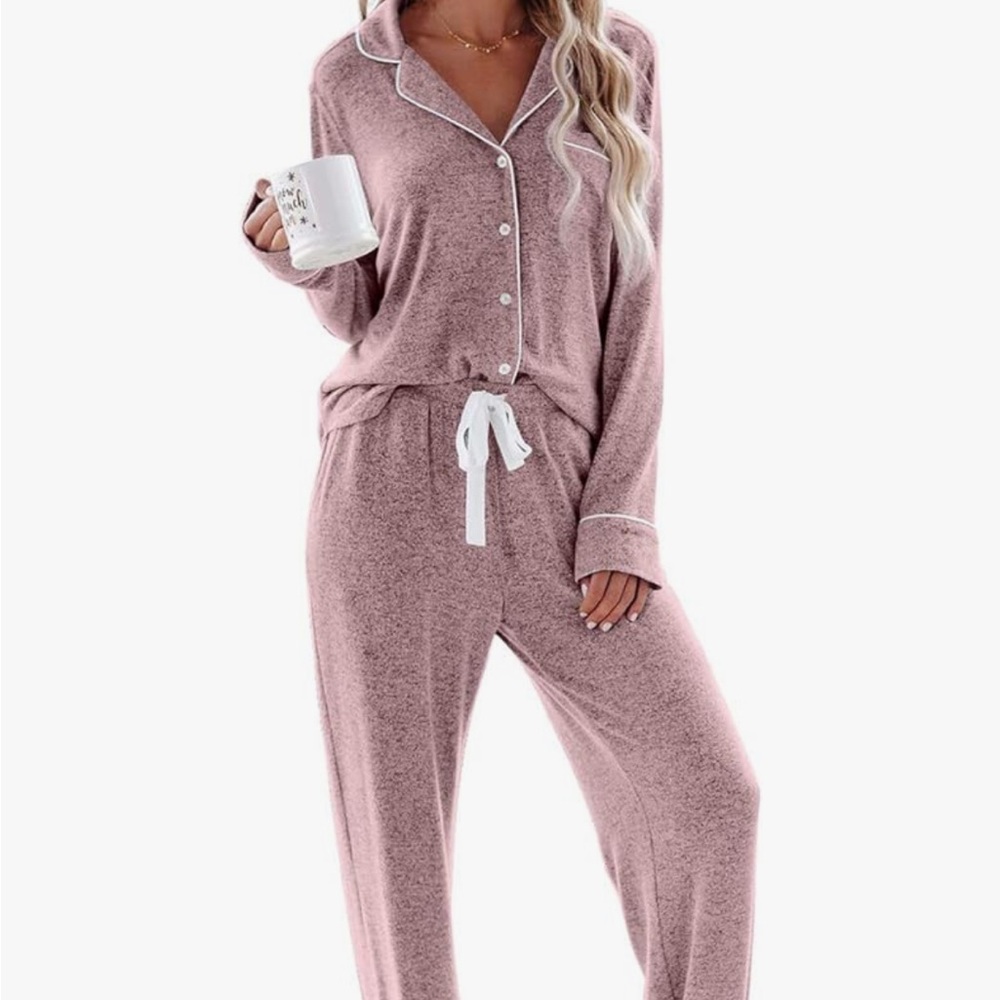 Women's Pink Pajama Set